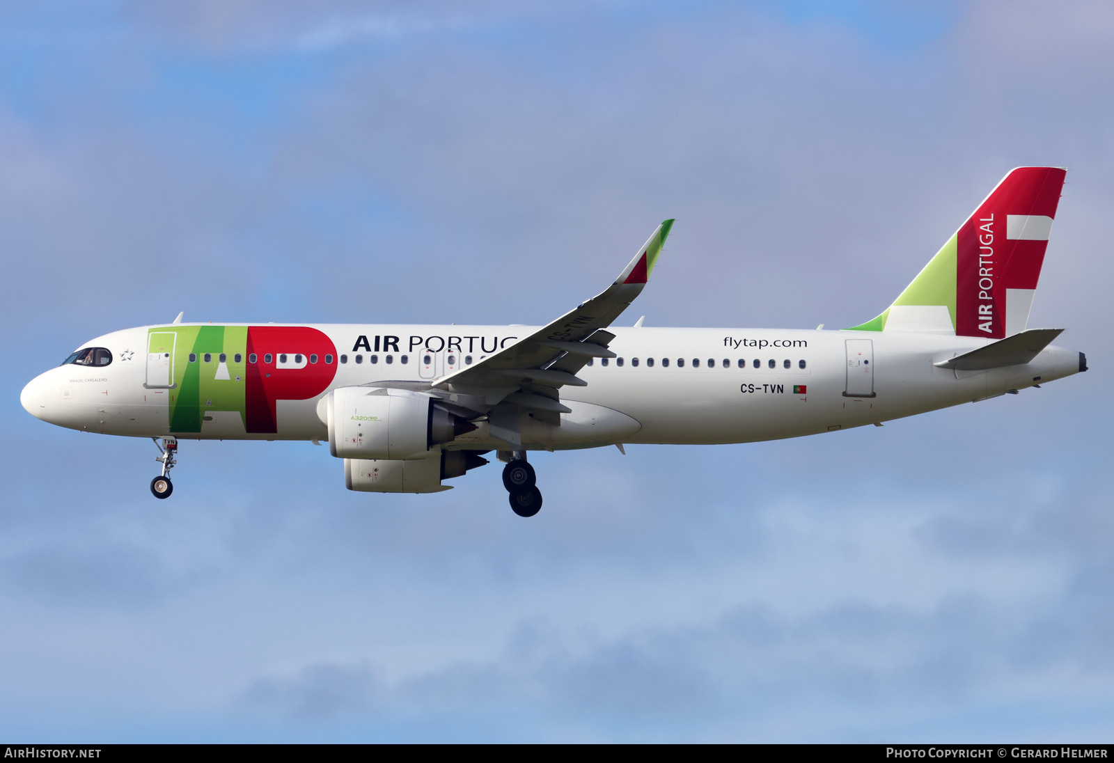 Aircraft Photo of CS-TVN | Airbus A320-251N | TAP Air Portugal | AirHistory.net #772837