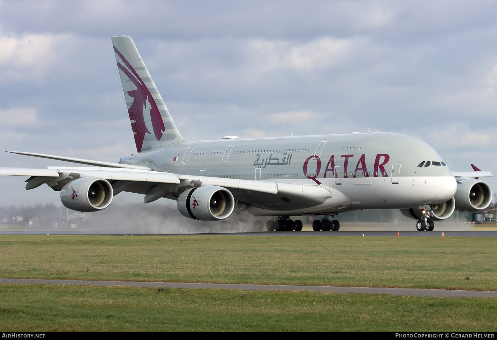 Aircraft Photo of A7-APJ | Airbus A380-861 | Qatar Airways | AirHistory.net #772843