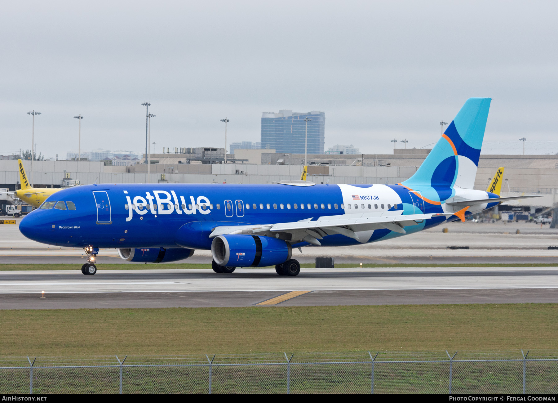 Aircraft Photo of N607JB | Airbus A320-232 | JetBlue Airways | AirHistory.net #772875