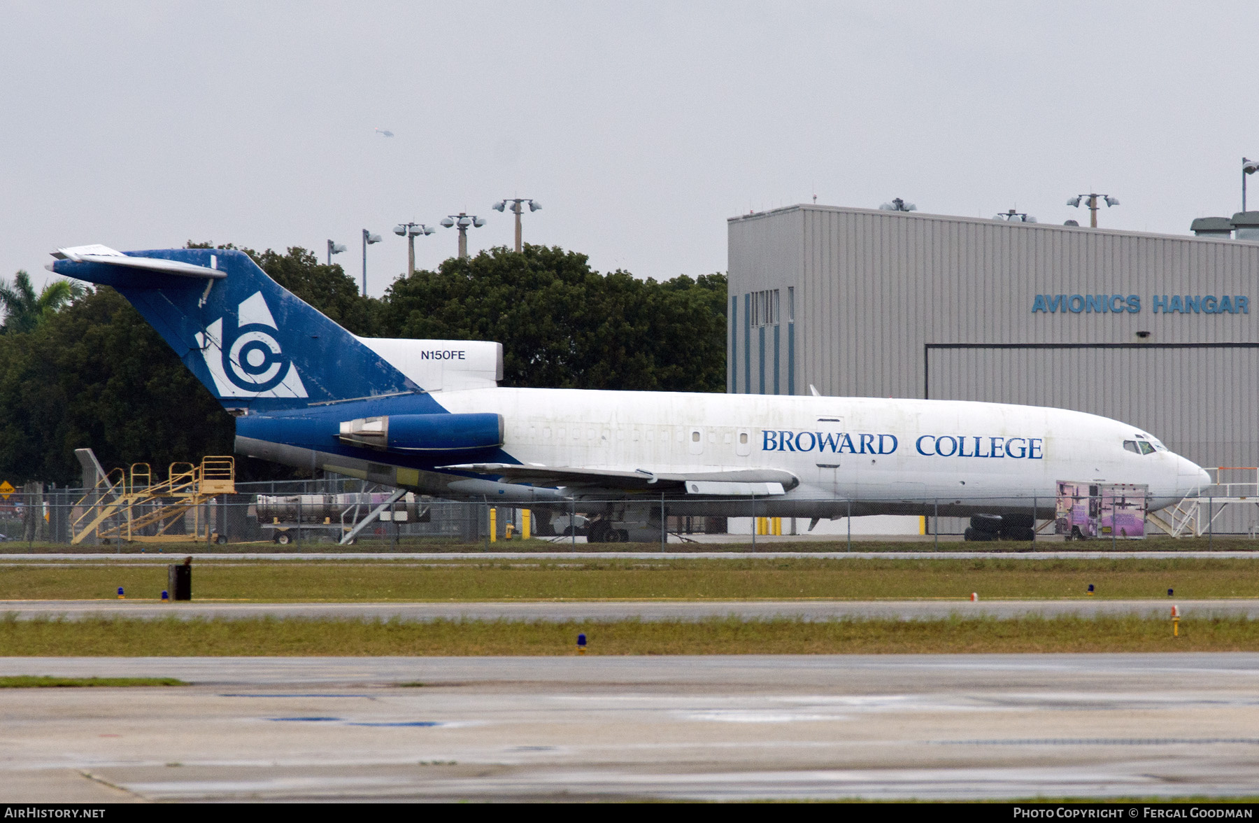 Aircraft Photo of N150FE | Boeing 727-22(F) | Broward College | AirHistory.net #772879