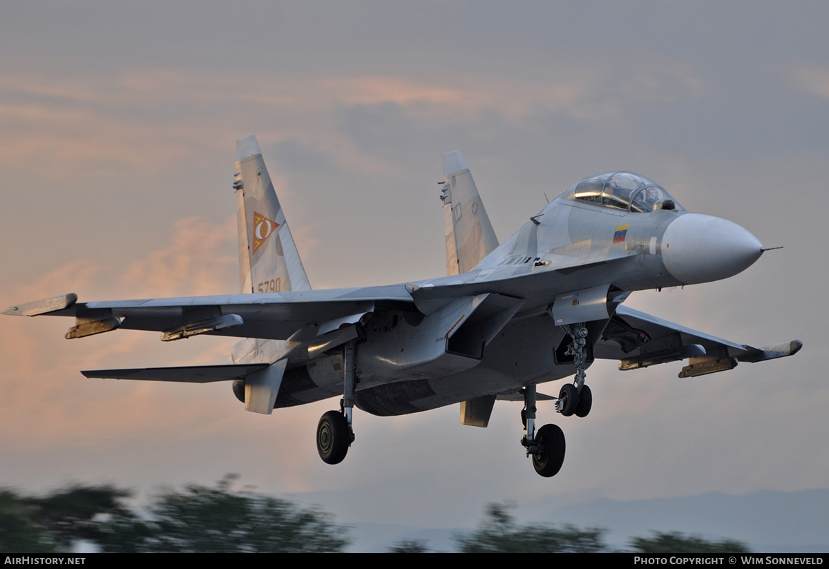 Aircraft Photo of 5790 | Sukhoi Su-30MK2 | Venezuela - Air Force | AirHistory.net #772911