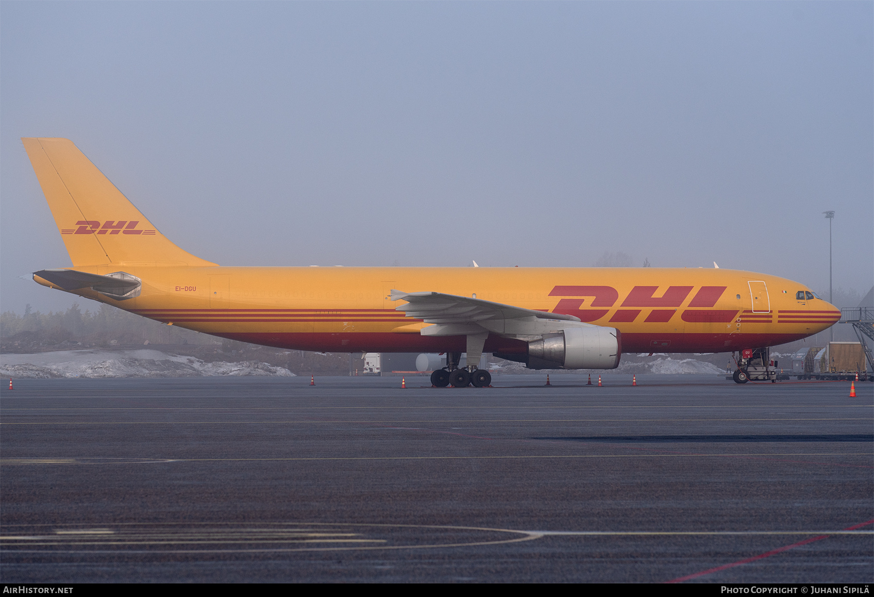 Aircraft Photo of EI-DGU | Airbus A300B4-622(F) | DHL International | AirHistory.net #772917