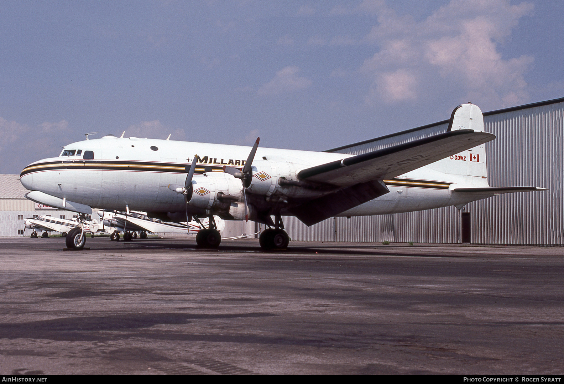 Aircraft Photo of C-GDWZ | Douglas C-54D Skymaster | Millardair | AirHistory.net #772921