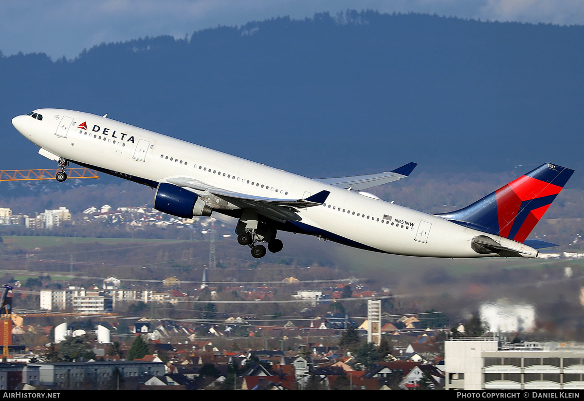 Aircraft Photo of N851NW | Airbus A330-223 | Delta Air Lines | AirHistory.net #772925