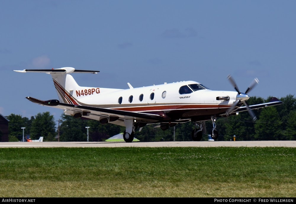 Aircraft Photo of N488PG | Pilatus PC-12/47E | AirHistory.net #772930