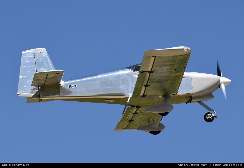Aircraft Photo of N194HW | Van's RV-9A | AirHistory.net #772936