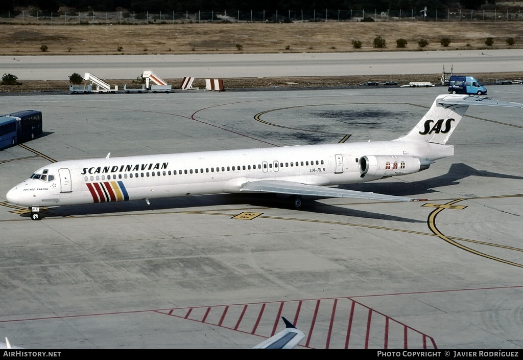 Aircraft Photo of LN-RLR | McDonnell Douglas MD-82 (DC-9-82) | Scandinavian Airlines - SAS | AirHistory.net #772970