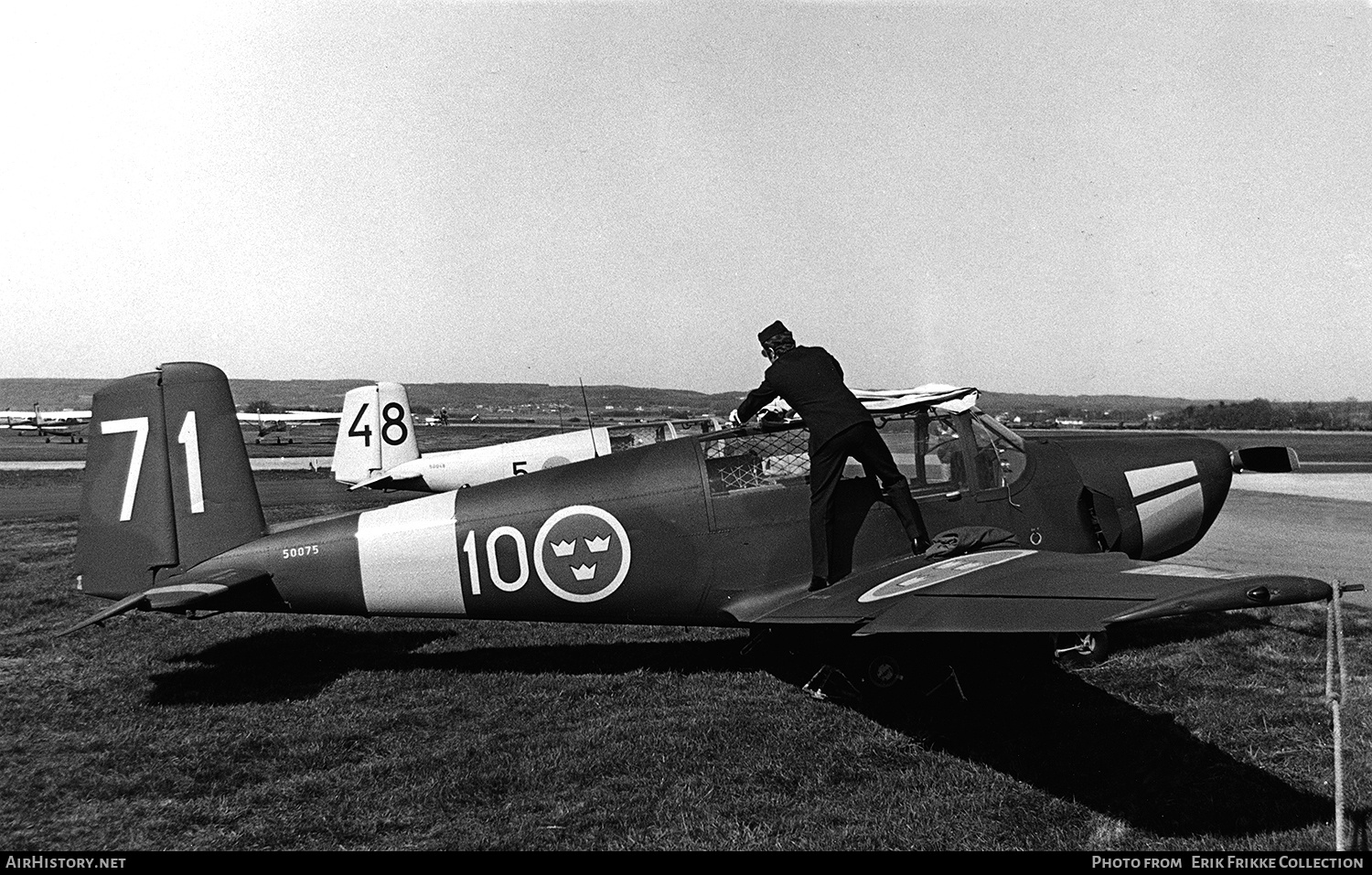 Aircraft Photo of 50075 | Saab Sk50B Safir (91B) | Sweden - Air Force | AirHistory.net #772973