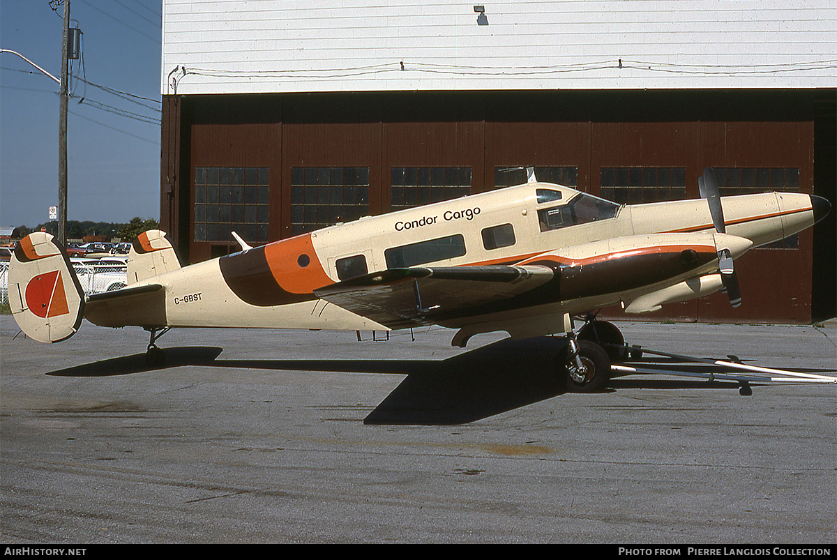 Aircraft Photo of C-GBST | Hamilton Westwind III | Condor Cargo | AirHistory.net #772981