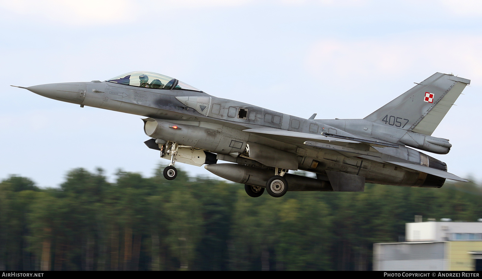 Aircraft Photo of 4057 | Lockheed Martin F-16C Fighting Falcon | Poland - Air Force | AirHistory.net #772991