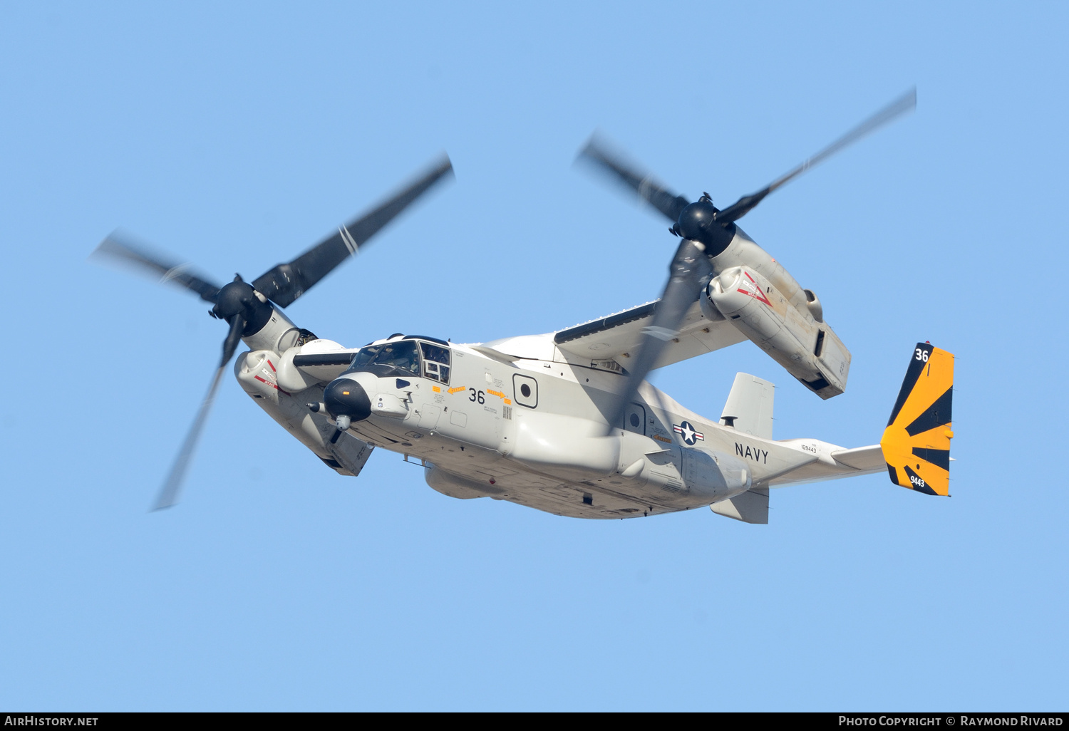 Aircraft Photo of 169443 / 9443 | Bell-Boeing CMV-22B Osprey | USA - Navy | AirHistory.net #772994
