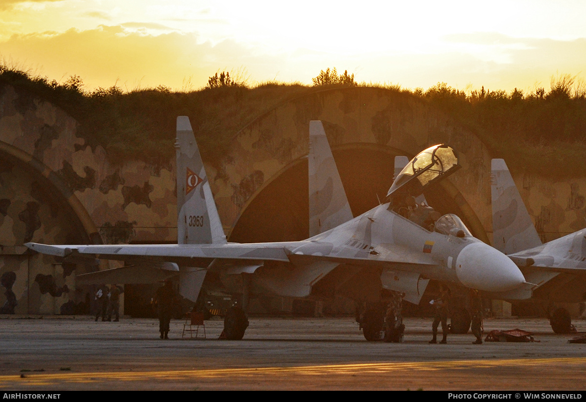 Aircraft Photo of 3363 | Sukhoi Su-30MK2 | Venezuela - Air Force | AirHistory.net #773017