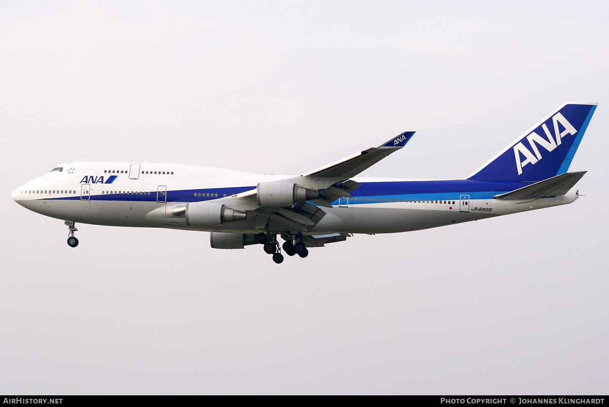 Aircraft Photo of JA8958 | Boeing 747-481 | All Nippon Airways - ANA | AirHistory.net #773018