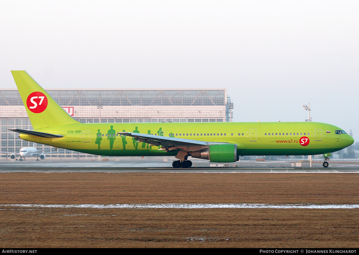 Aircraft Photo of VQ-BBI | Boeing 767-328/ER | S7 Airlines | AirHistory.net #773020