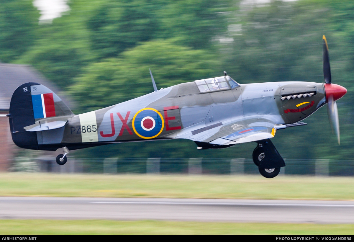 Aircraft Photo of PZ865 | Hawker Hurricane Mk2C | UK - Air Force | AirHistory.net #773042