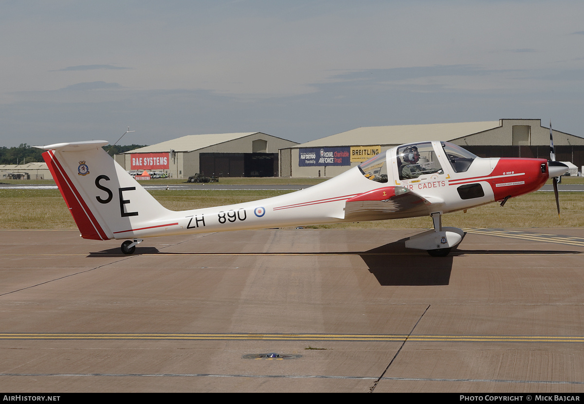 Aircraft Photo of ZH890 | Grob G-109B Vigilant T1 | UK - Air Force | AirHistory.net #773057