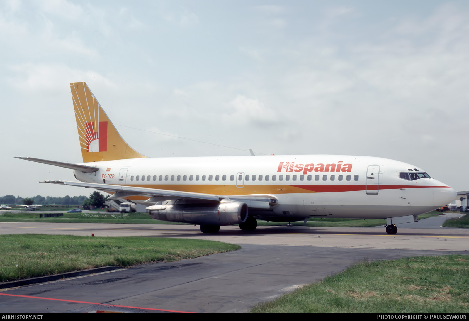 Aircraft Photo of EC-DZB | Boeing 737-248C | Hispania Líneas Aéreas | AirHistory.net #773060