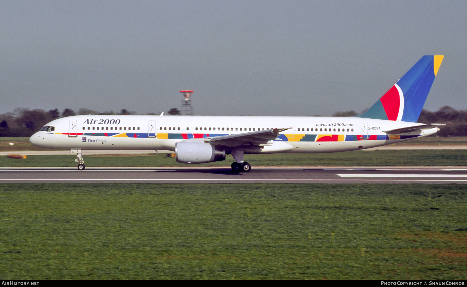Aircraft Photo of G-OOBA | Boeing 757-28A | Air 2000 | AirHistory.net #773067