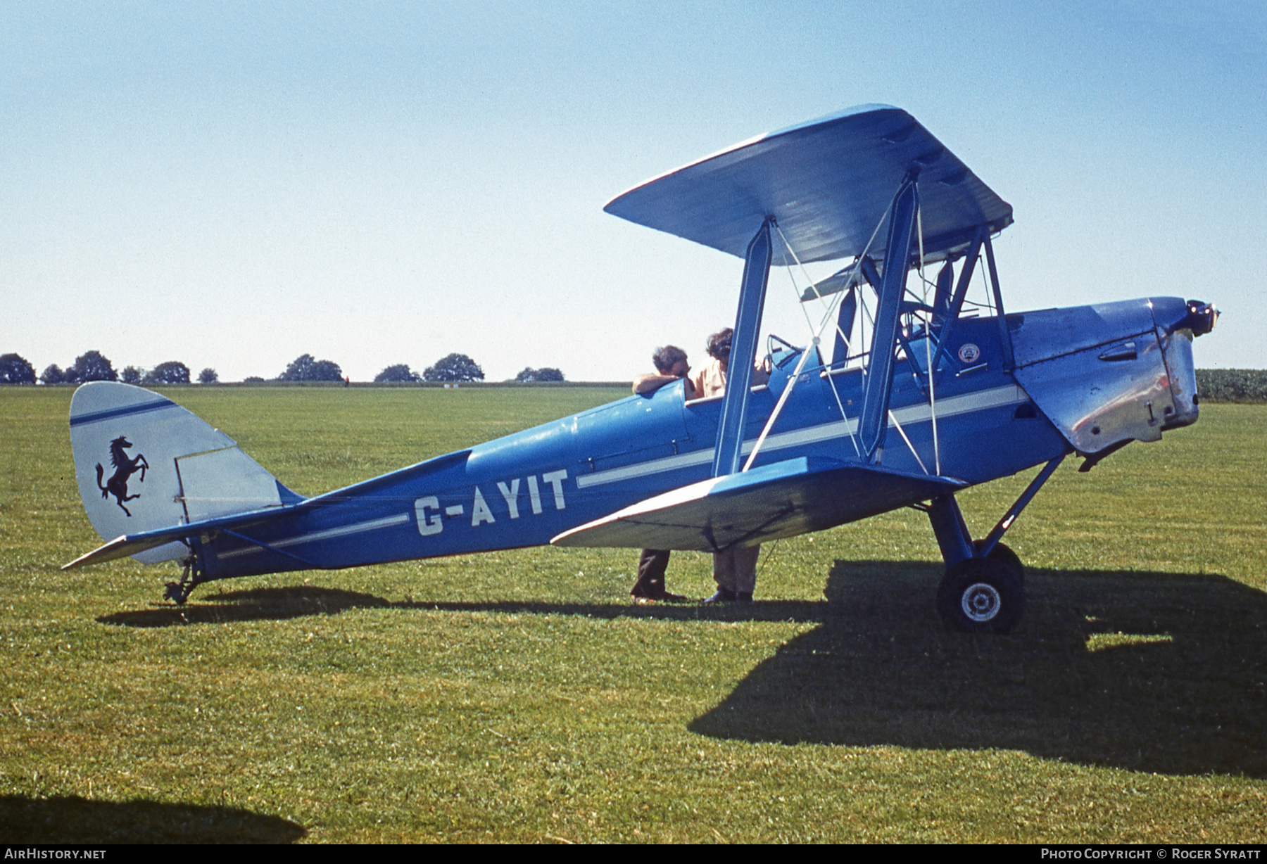 Aircraft Photo of G-AYIT | De Havilland D.H. 82A Tiger Moth II | AirHistory.net #773068