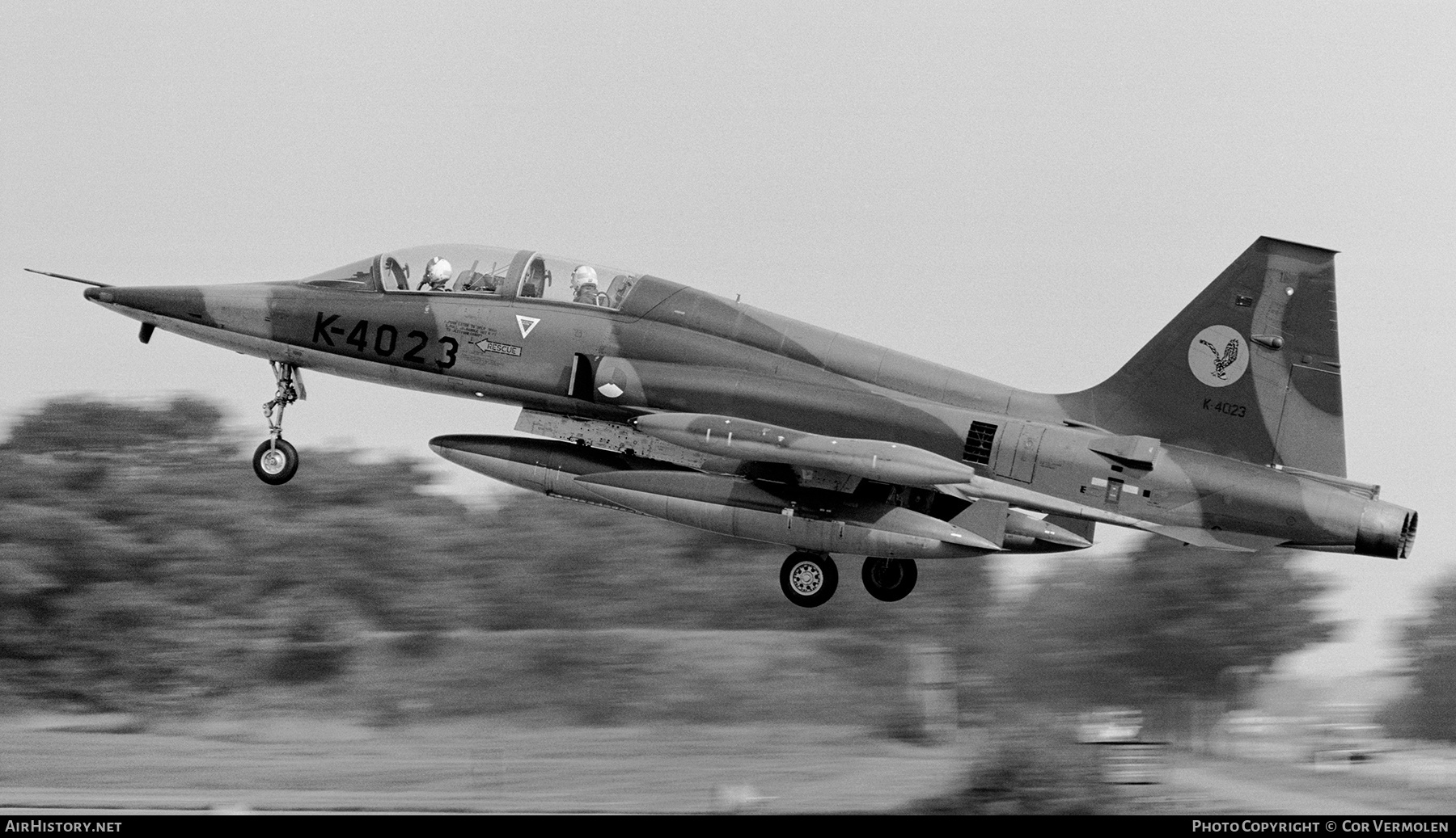 Aircraft Photo of K-4023 | Canadair NF-5B | Netherlands - Air Force | AirHistory.net #773094