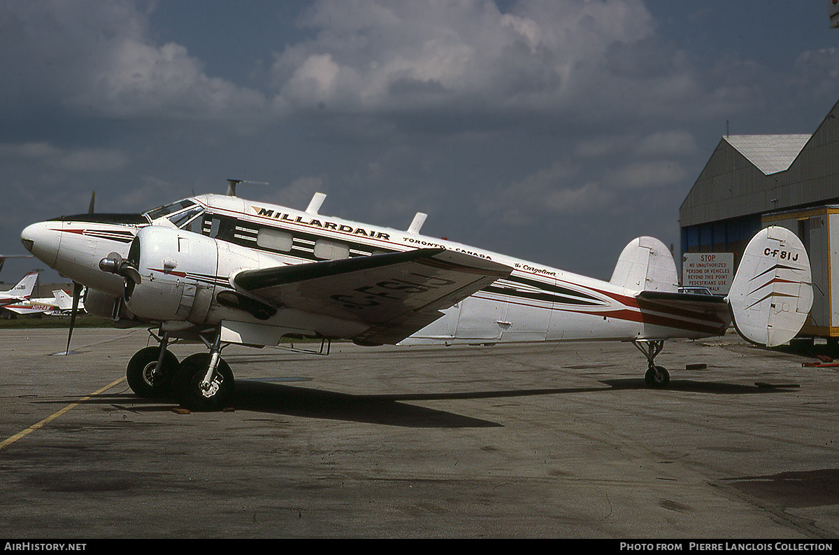 Aircraft Photo of C-FSIJ | Beech Expeditor 3T | Millardair | AirHistory.net #773102