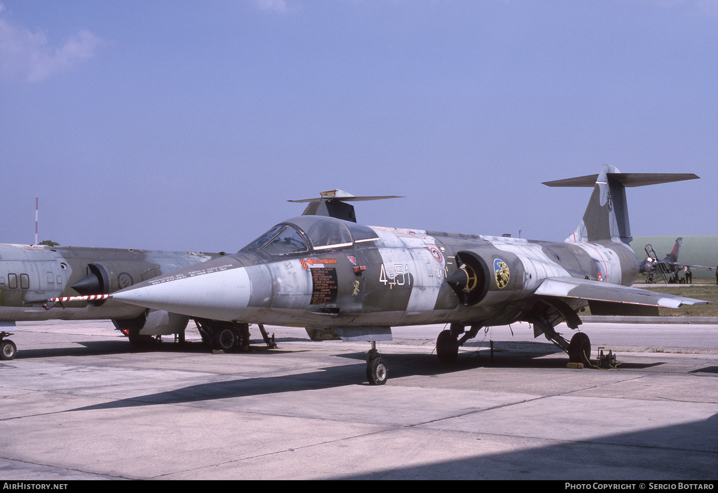 Aircraft Photo of MM6540 | Lockheed F-104G Starfighter | Italy - Air Force | AirHistory.net #773129