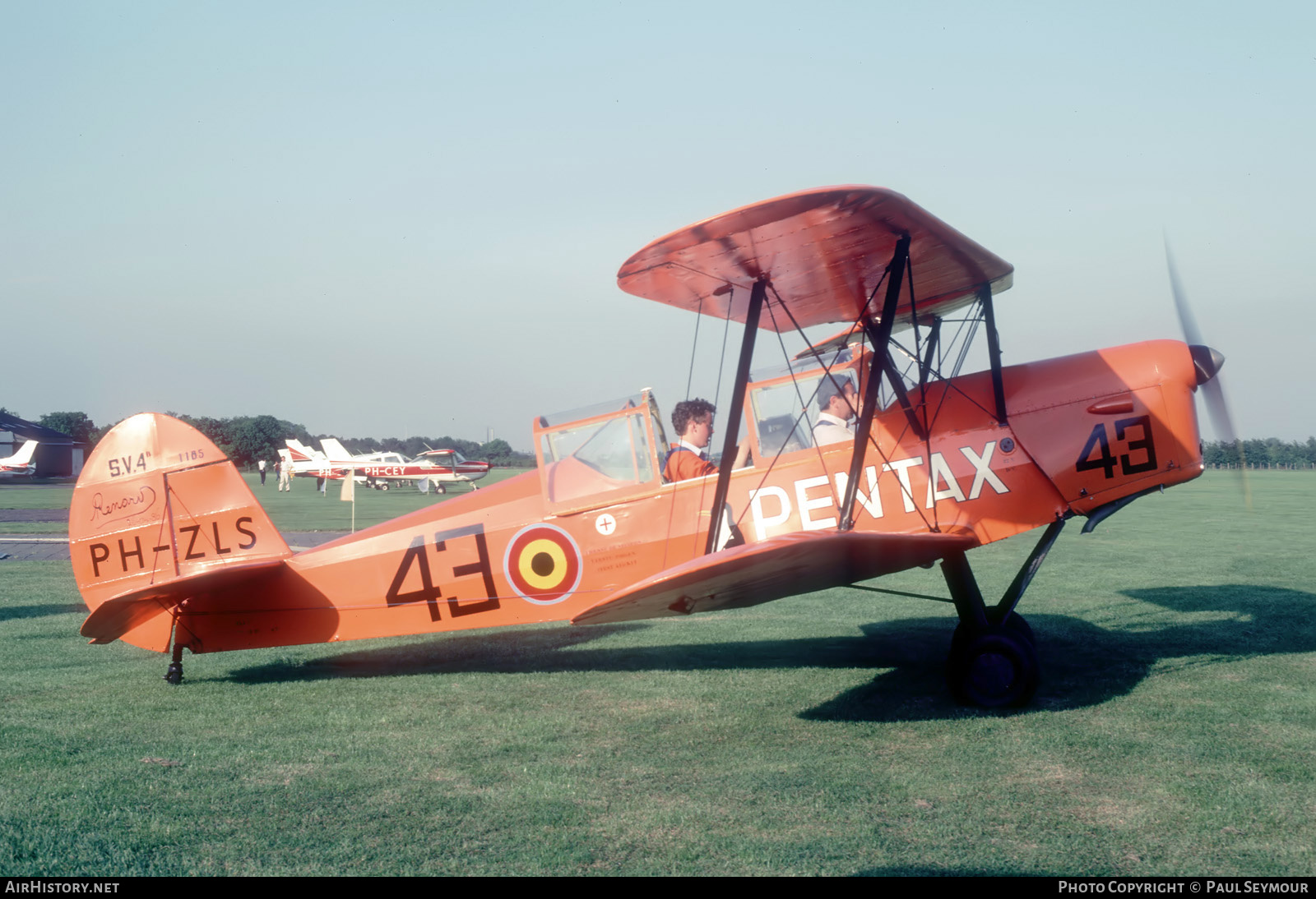 Aircraft Photo of PH-ZLS / 43 | Stampe-Vertongen SV-4B | Belgium - Air Force | AirHistory.net #773132