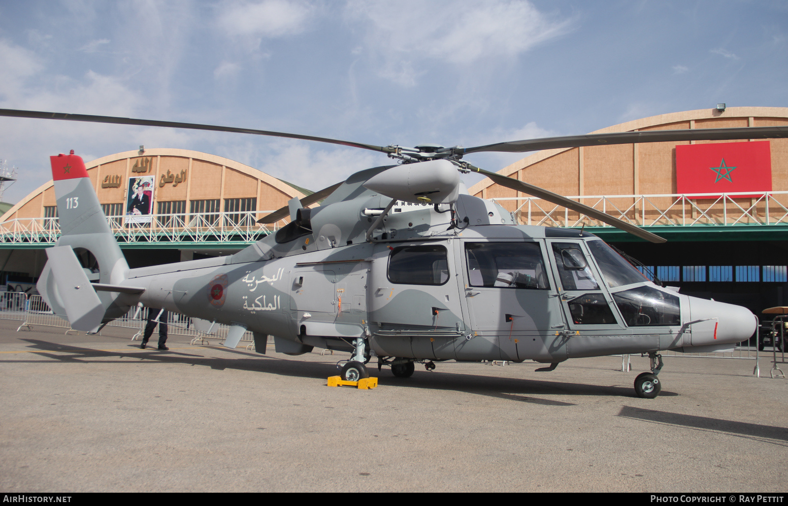 Aircraft Photo of 113 | Eurocopter AS-565SB Panther | Morocco - Navy | AirHistory.net #773138