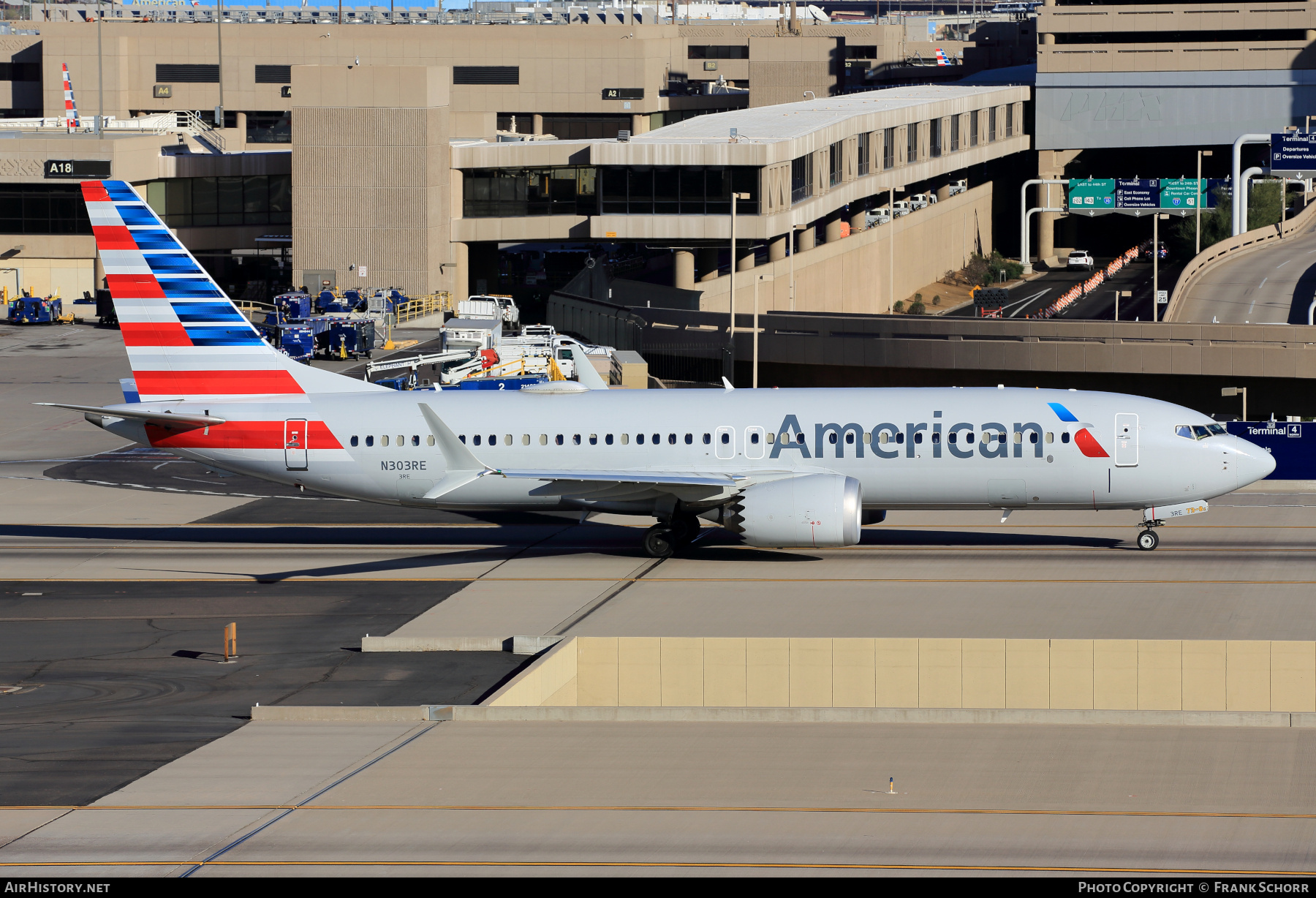 Aircraft Photo of N303RE | Boeing 737-8 Max 8 | American Airlines | AirHistory.net #773147