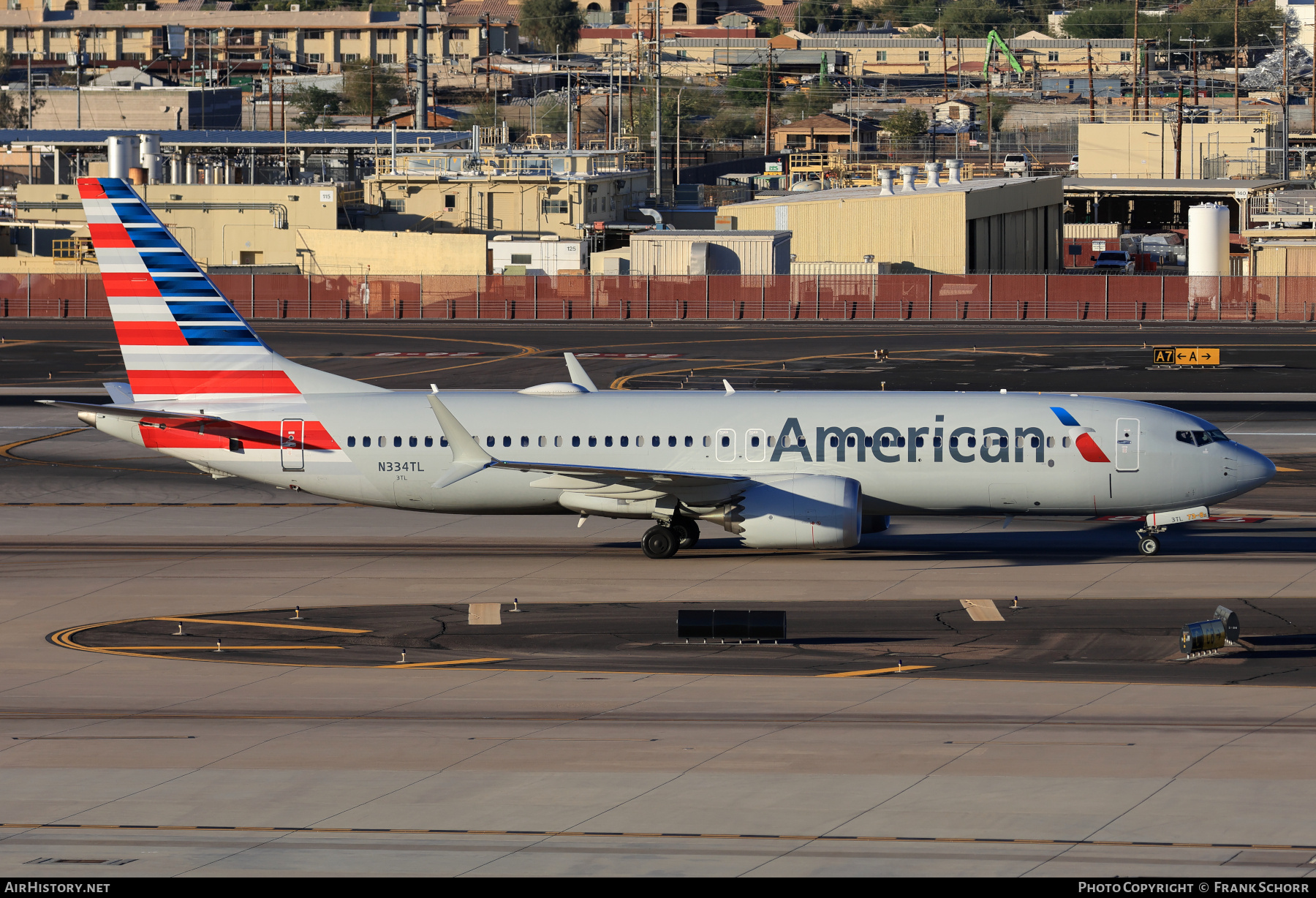 Aircraft Photo of N334TL | Boeing 737-8 Max 8 | American Airlines | AirHistory.net #773152