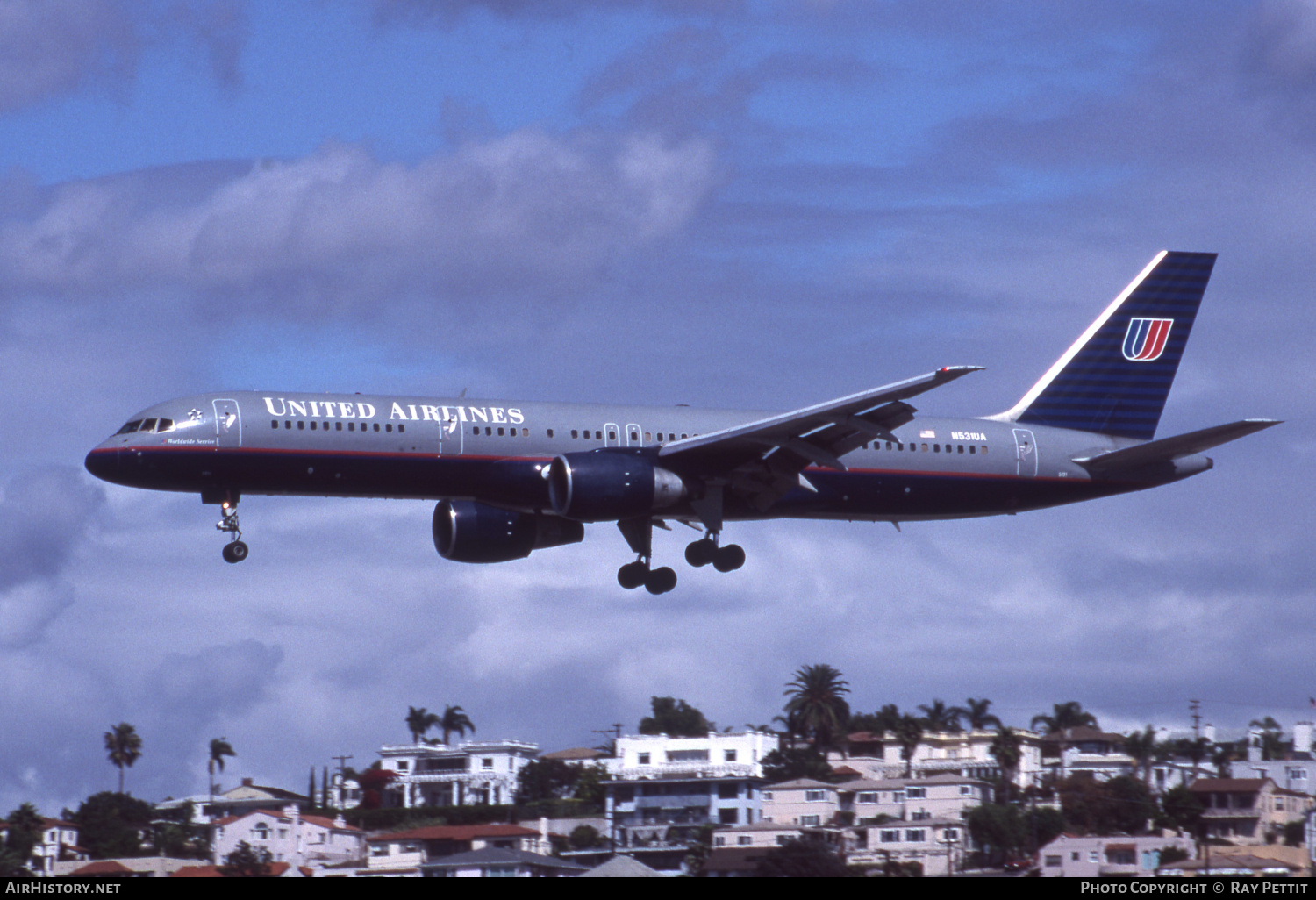 Aircraft Photo of N531UA | Boeing 757-222 | United Airlines | AirHistory.net #773159