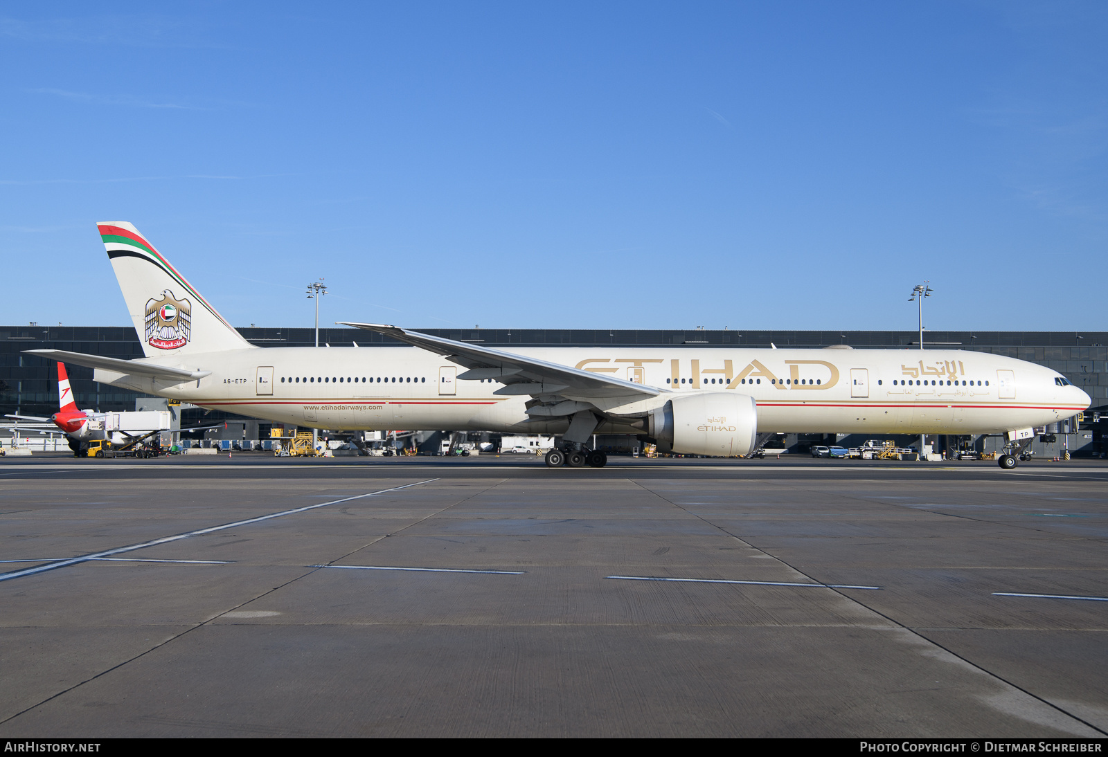 Aircraft Photo of A6-ETP | Boeing 777-3FX/ER | Etihad Airways | AirHistory.net #773183