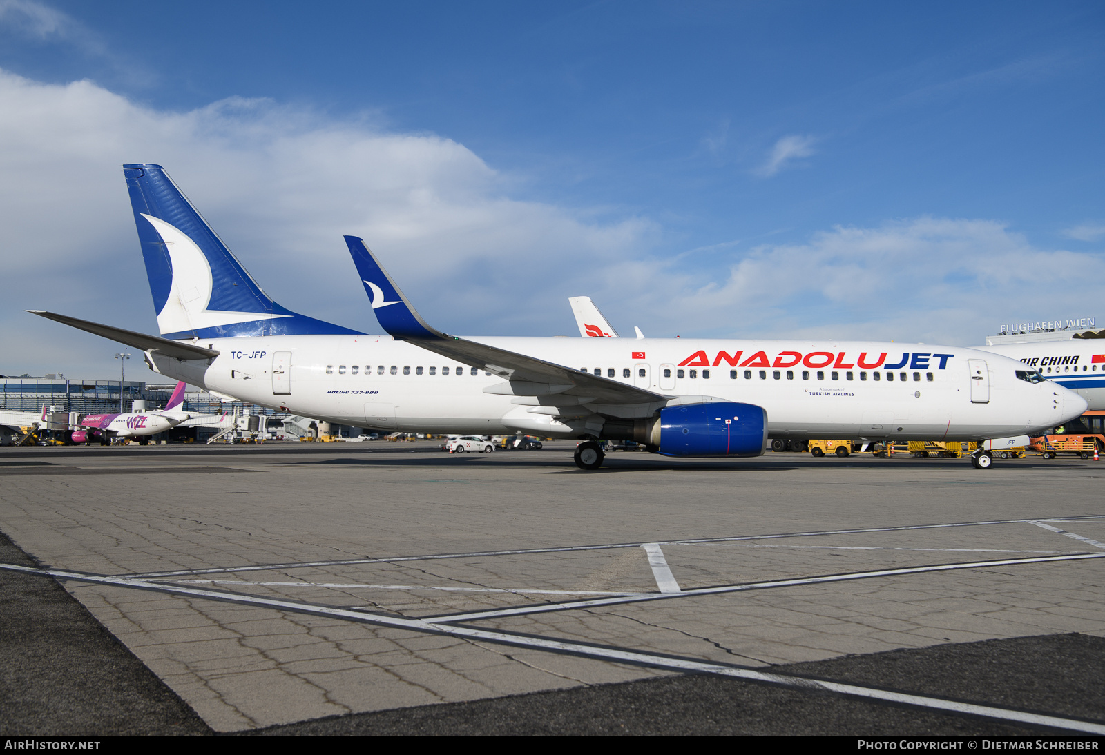 Aircraft Photo of TC-JFP | Boeing 737-8F2 | AnadoluJet | AirHistory.net #773197
