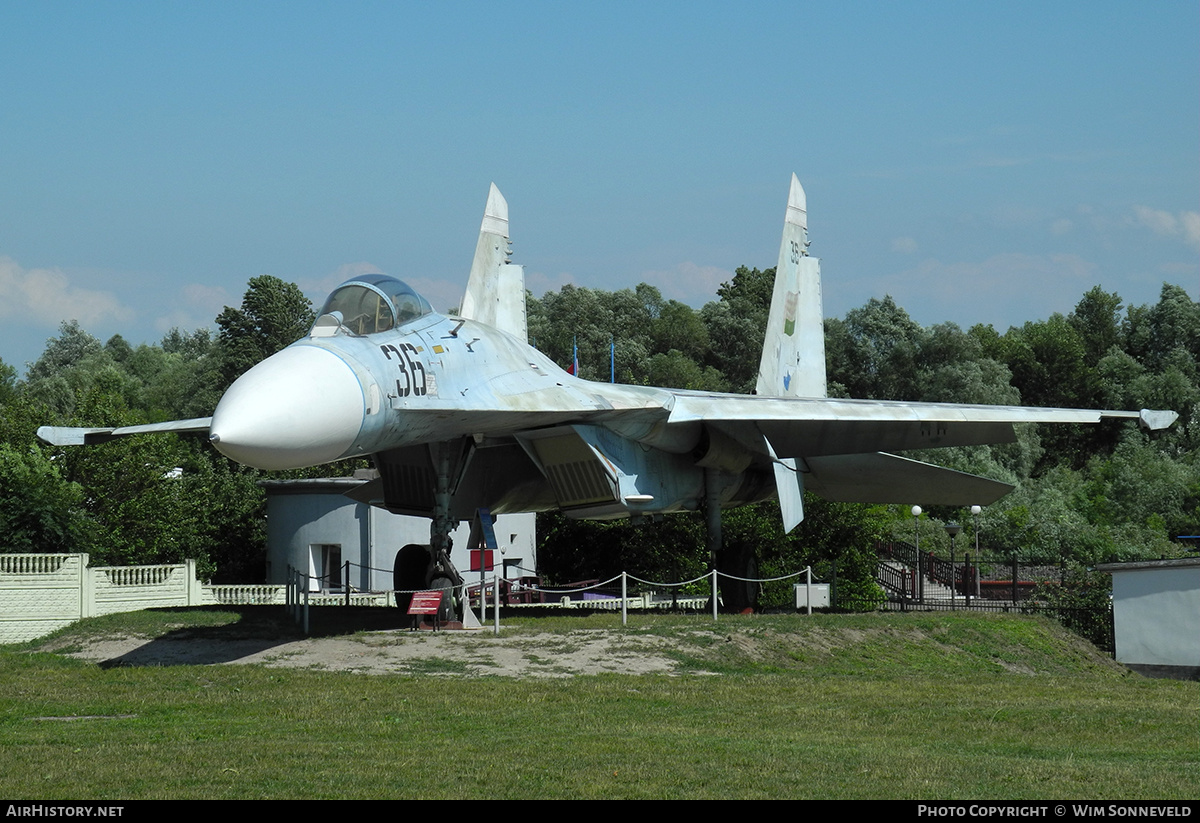 Aircraft Photo of 36 black | Sukhoi Su-27P | Belarus - Air Force | AirHistory.net #773200