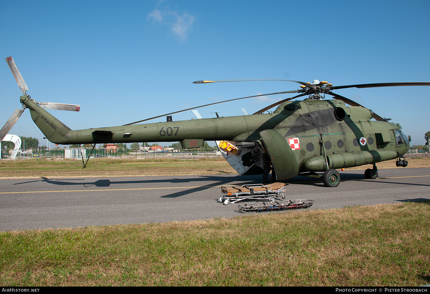 Aircraft Photo of 607 | Mil Mi-17AE | Poland - Army | AirHistory.net #773202