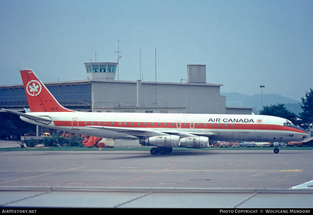 Aircraft Photo of CF-TJS | Douglas DC-8-54CF Jet Trader | Air Canada | AirHistory.net #773240