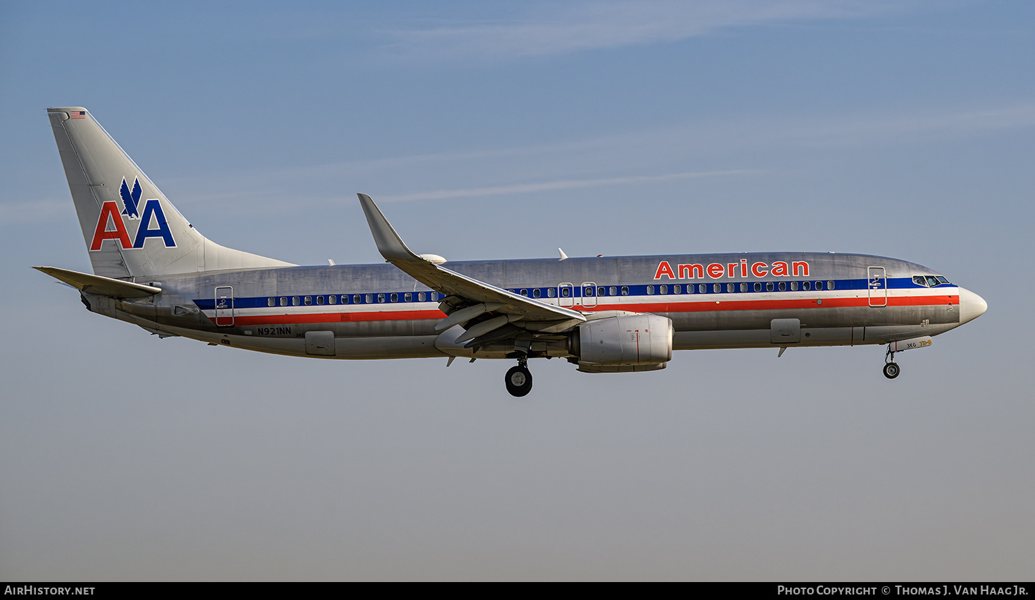 Aircraft Photo of N921NN | Boeing 737-823 | American Airlines | AirHistory.net #773247