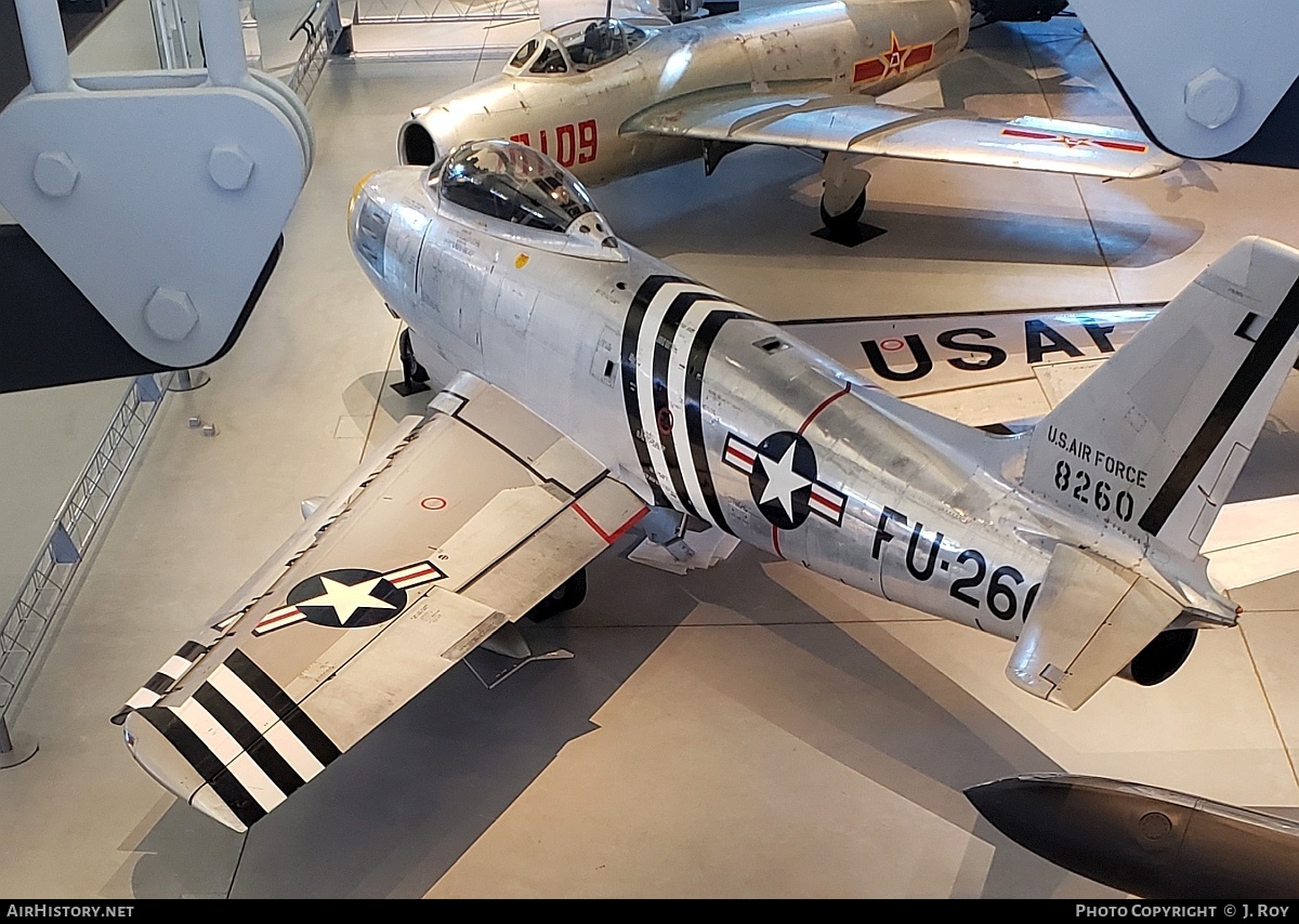 Aircraft Photo of 48-260 / 8260 | North American F-86A Sabre | USA - Air Force | AirHistory.net #773268