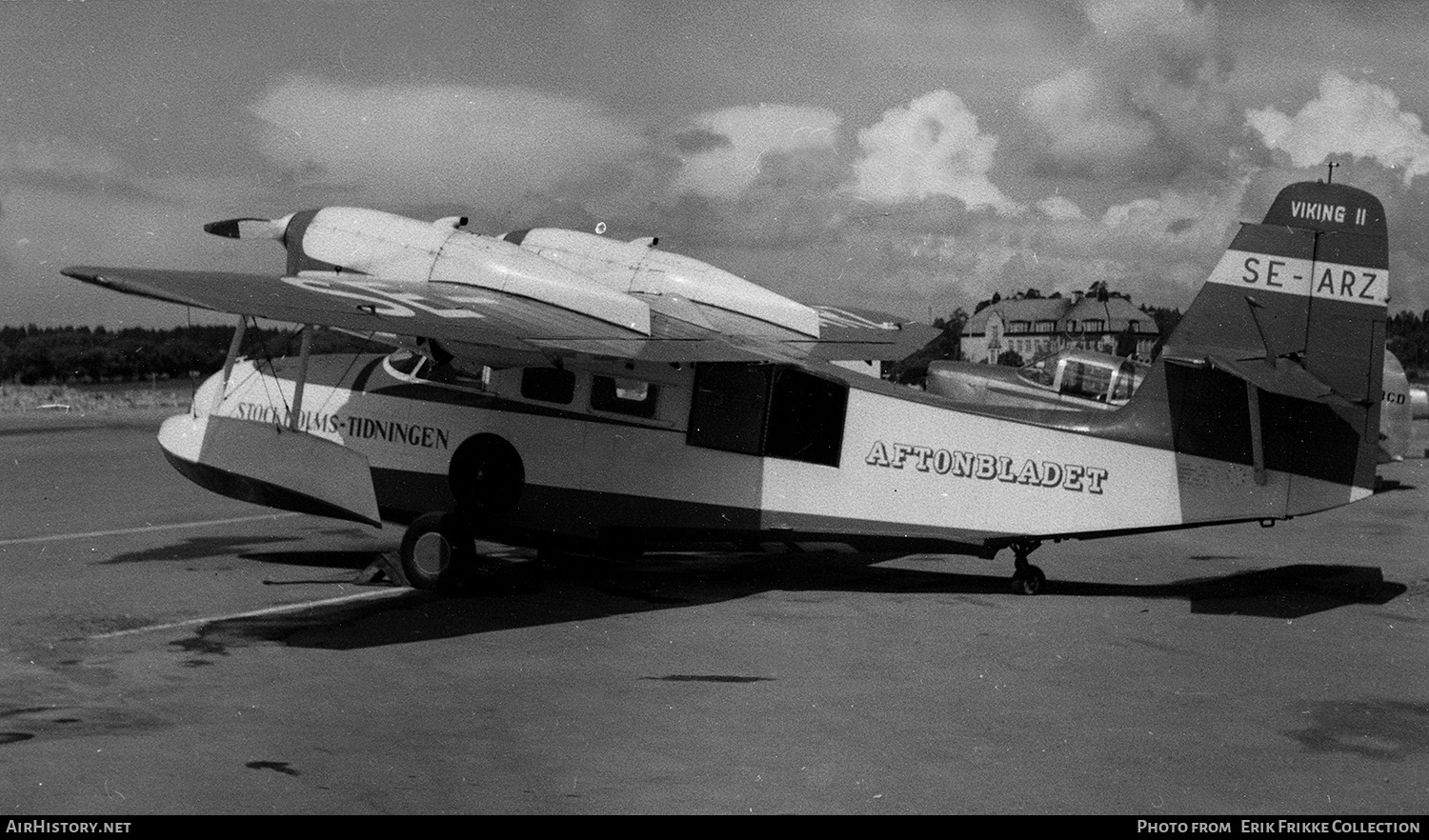 Aircraft Photo of SE-ARZ | Grumman G-44A Widgeon | Stockholms-Tidningen | AirHistory.net #773276
