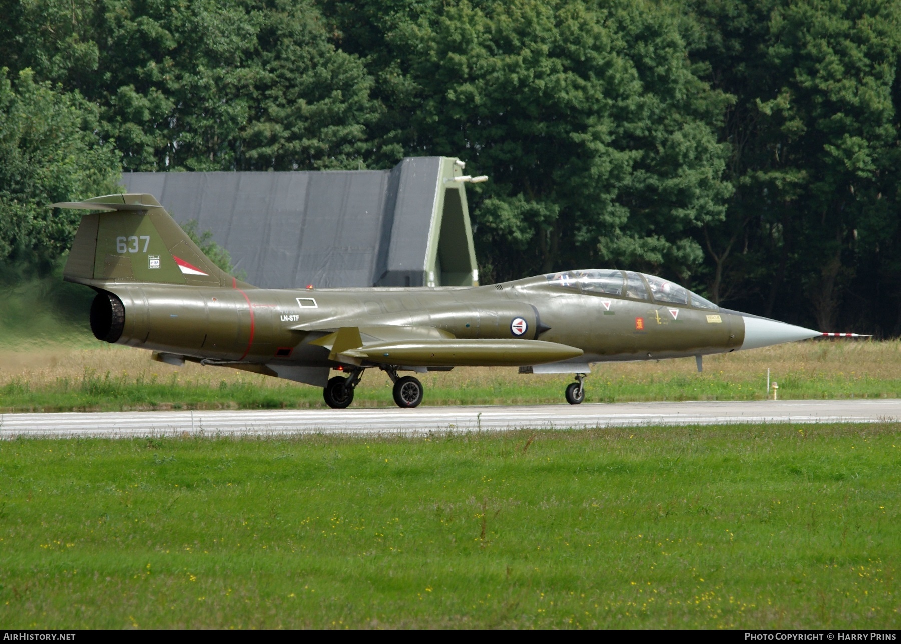 Aircraft Photo of LN-STF / 637 | Lockheed CF-104D Starfighter Mk.1 | Norway - Air Force | AirHistory.net #773291