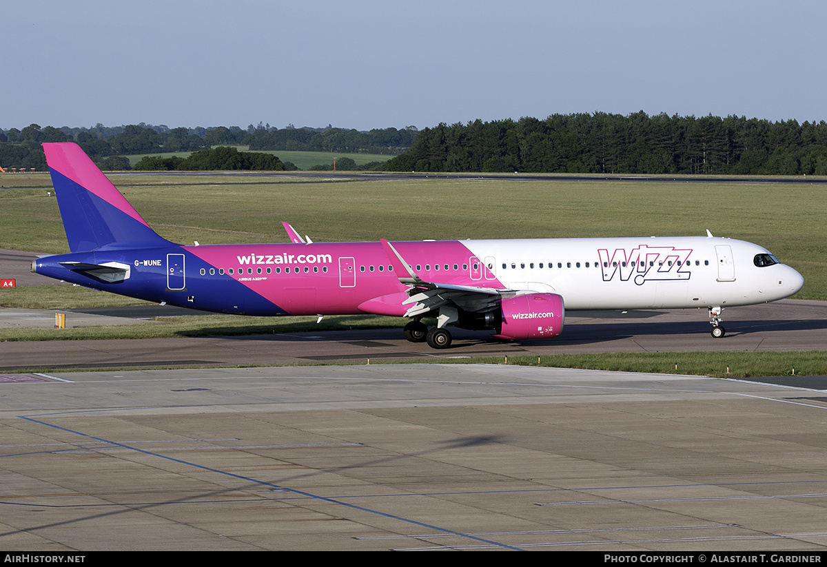 Aircraft Photo of G-WUNE | Airbus A321-271NX | Wizz Air | AirHistory.net #773297