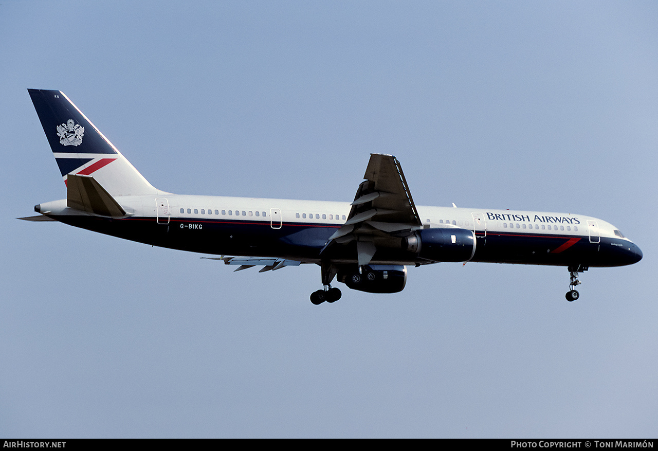 Aircraft Photo of G-BIKG | Boeing 757-236 | British Airways | AirHistory.net #773304