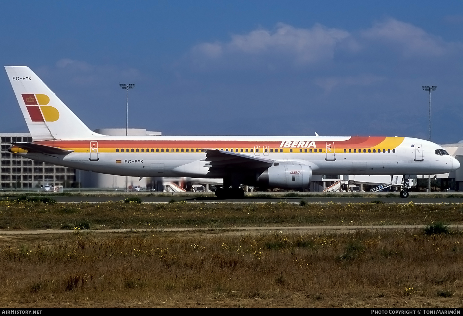 Aircraft Photo of EC-FYK | Boeing 757-256 | Iberia | AirHistory.net #773308