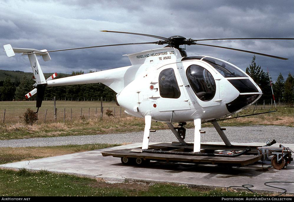 Aircraft Photo of ZK-HJN | Hughes 530F Lifter (369F) | Fiordland Helicopters | AirHistory.net #773325
