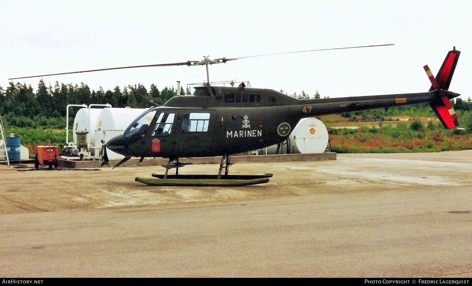 Aircraft Photo of 06047 | Bell Hkp6B JetRanger (AB-206A) | Sweden - Navy | AirHistory.net #773337