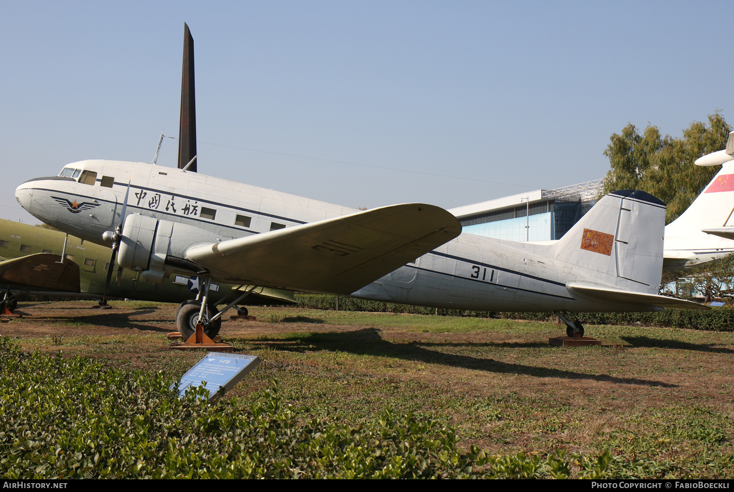Aircraft Photo of 311 | Lisunov Li-2 | CAAC - Civil Aviation Administration of China | AirHistory.net #773339