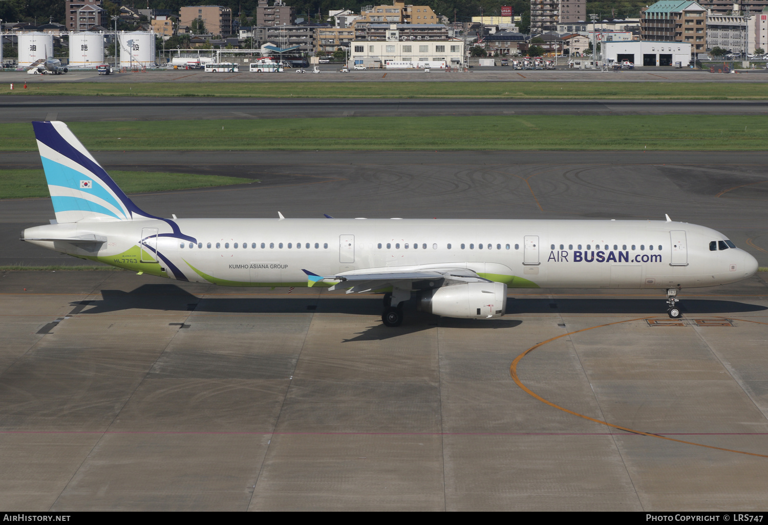Aircraft Photo of HL7763 | Airbus A321-231 | Air Busan | AirHistory.net #773344
