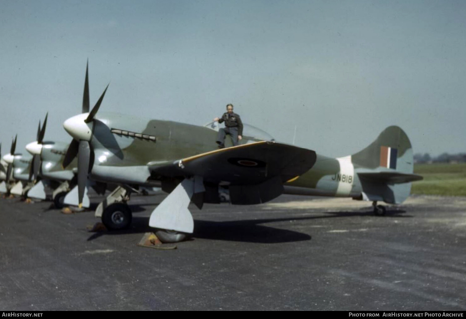 Aircraft Photo of JN818 | Hawker Tempest Mk5 | UK - Air Force | AirHistory.net #773355