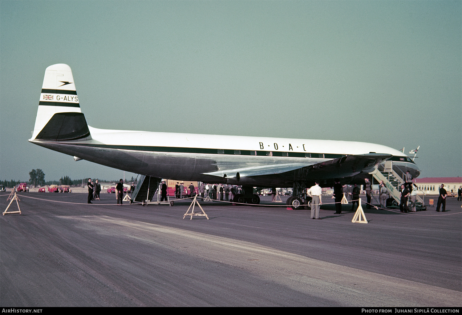 Aircraft Photo of G-ALYS | De Havilland D.H. 106 Comet 1 | BOAC - British Overseas Airways Corporation | AirHistory.net #773362
