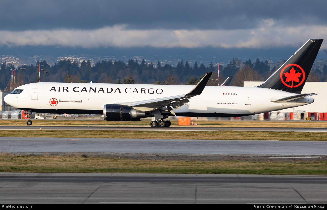 Aircraft Photo of C-GHLV | Boeing 767-36N/ER (BDSF) | Air Canada Cargo | AirHistory.net #773370